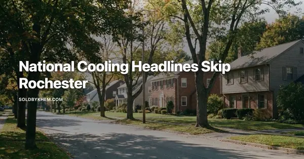 Rochester NY Housing Market Is Not Cooling Like the Sun Belt,Khem Kadariya