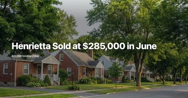 Living in Henrietta: A $285,000 June Median and What Comes Next