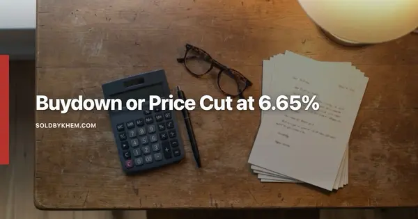 Rate Buydown or Price Cut on a Monroe County Home at 6.65%