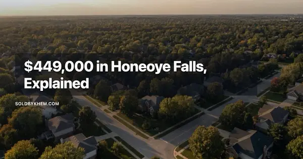 Honeoye Falls homes: what the $449,000 asking band buys