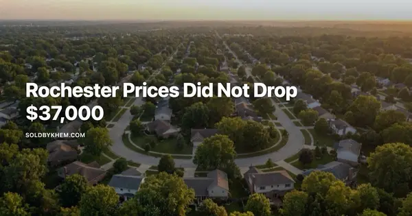 Rochester Median Sales Price $252,800: Why It Is Not a Drop