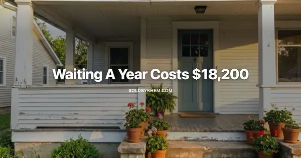 feature image of Cost of Waiting to Buy in Rochester: 7.2 Percent a Year