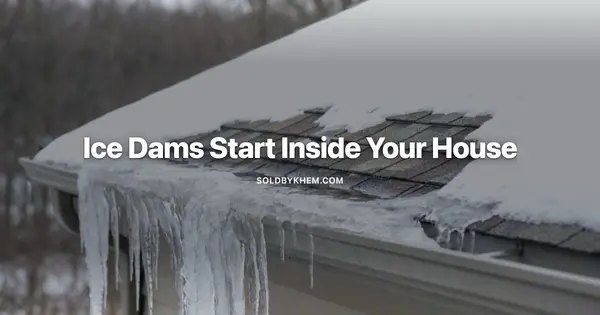 Ice dams in Rochester NY: 3 real causes and fixes