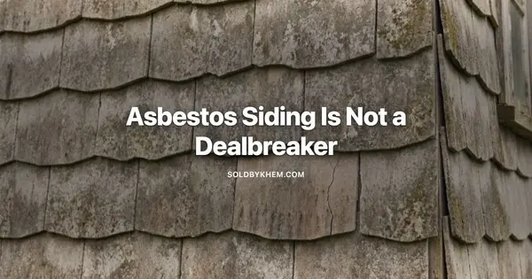 Asbestos siding in Monroe County homes built pre 1980
