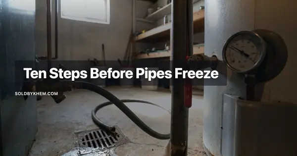 Winterize a vacant Monroe County listing in 10 steps