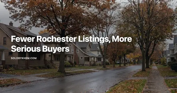 Rochester autumn housing market: what actually changes