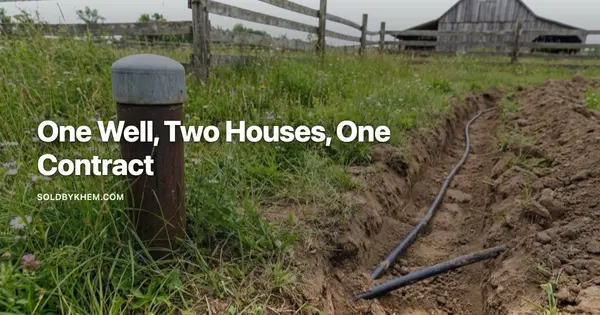 Ontario County NY Shared Well Agreements for Buyers