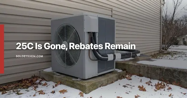 feature image of Brighton NY Heat Pump Rebates After the 25C Credit Ended