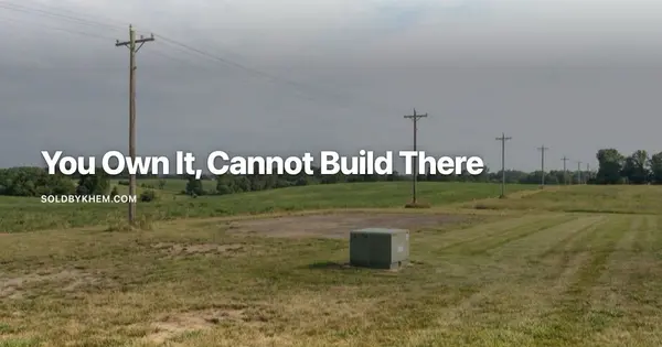 Utility easements on Hilton NY land and what they limit