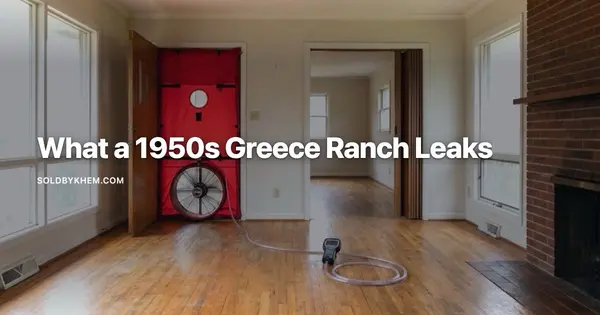 Greece NY ranch energy audit: what it finds in a 1950s home