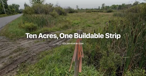 Mendon NY building lot wetlands and setback rules