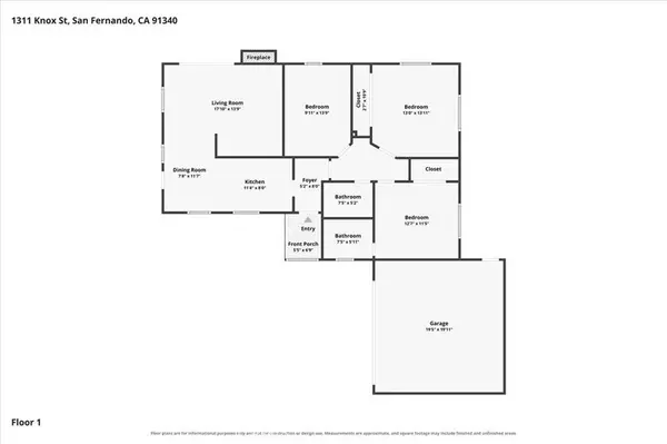 1311 Knox ST, San Fernando, CA 91340