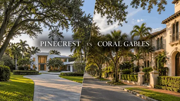 What's It Like Living in Coral Gables vs. Pinecrest?,Alex Rojas