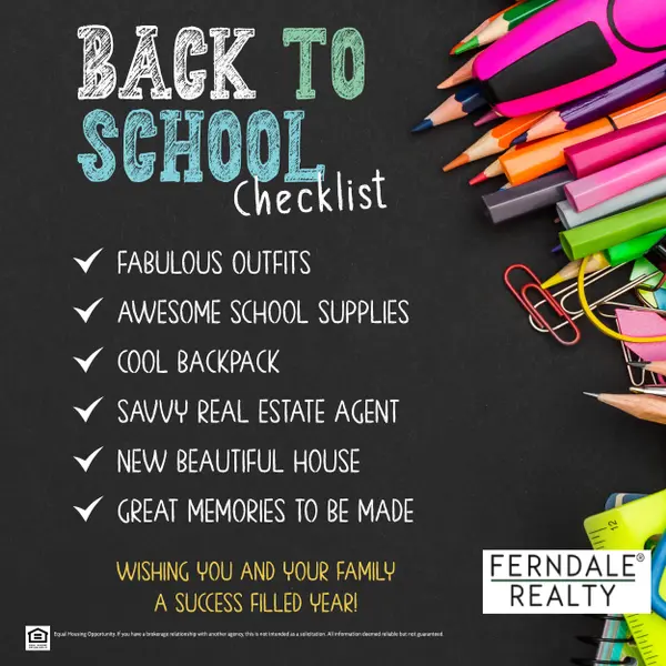 feature image of Back to School Tips and Tricks from Ferndale Realty