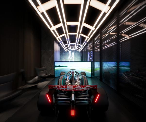 25. F1 Simulator, Mercedes-Benz Places in Miami, JDS Development Group, by The Boundary