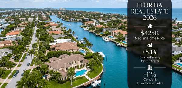 feature image of Florida Real Estate Market 2026: Trends, Prices and Opportunities for Buyers and Investors
