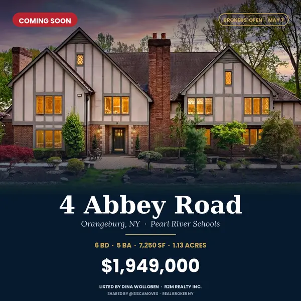 4 Abbey Road, Orangeburg NY — A 7,250 SF Tudor Estate Coming to Market | Sisca Moves