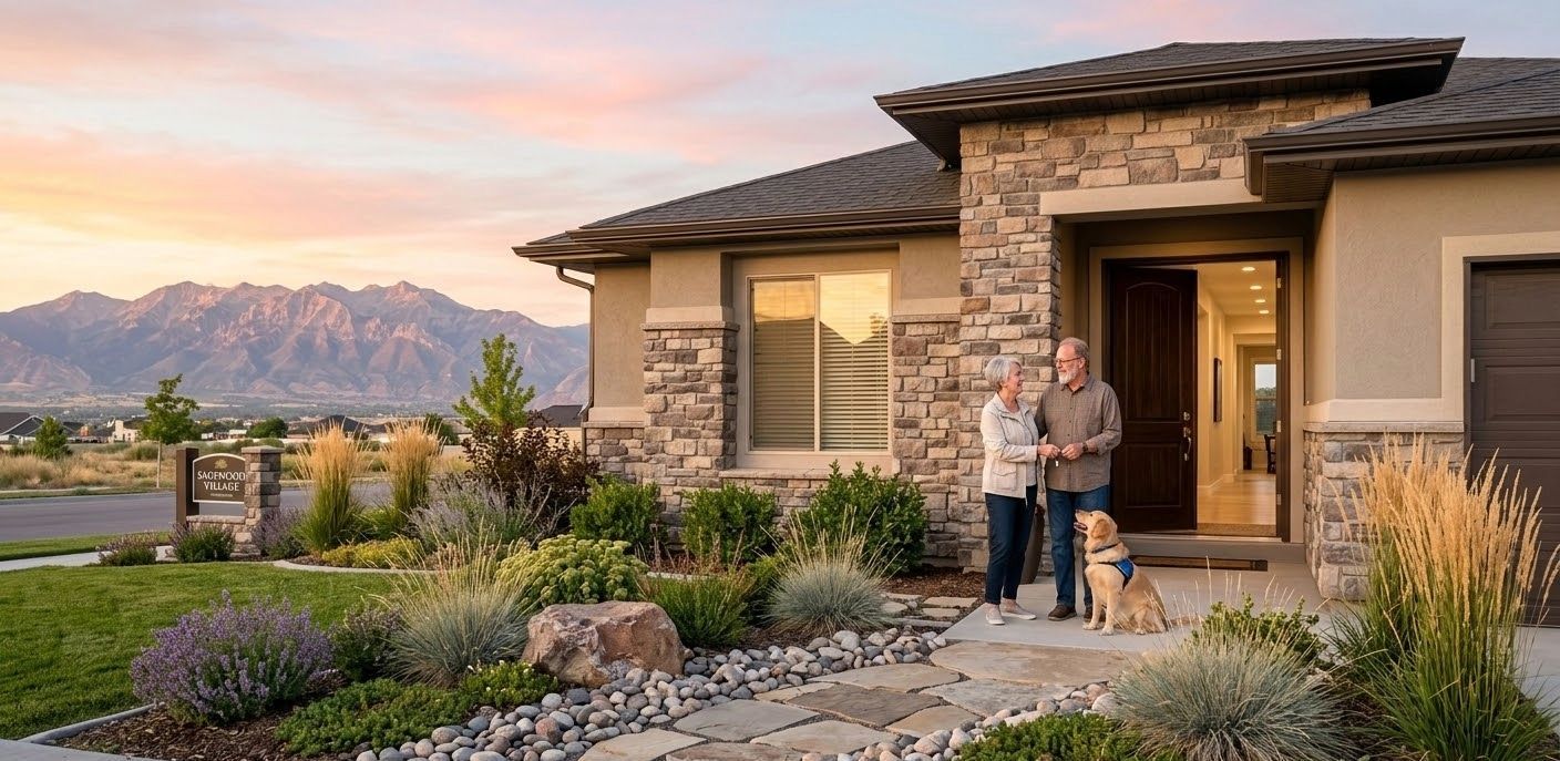 Luxury 55 plus active adult community in Salt Lake County Utah 2026
