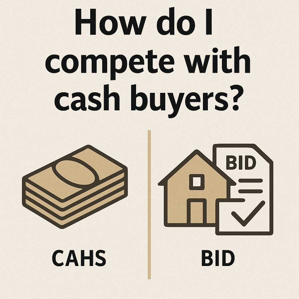 Compete with cash buyers
