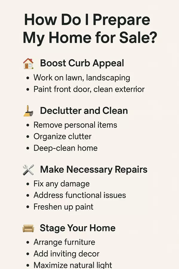How Do I Prepare My Home for Sale?