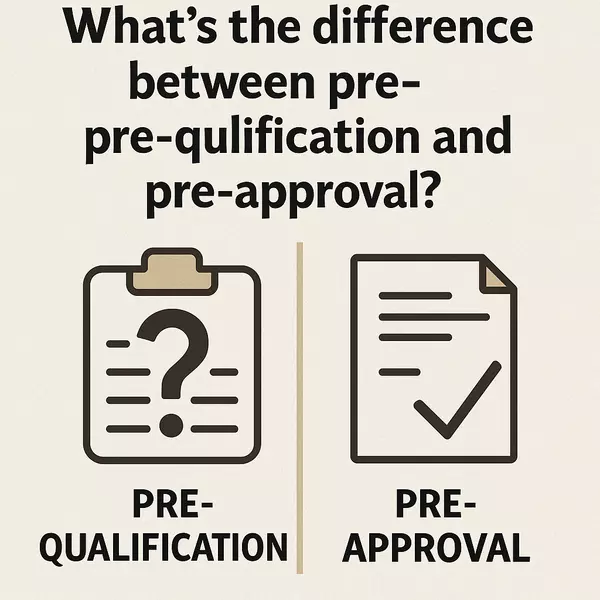 What’s the Difference Between Pre-Qualification and Pre-Approval?