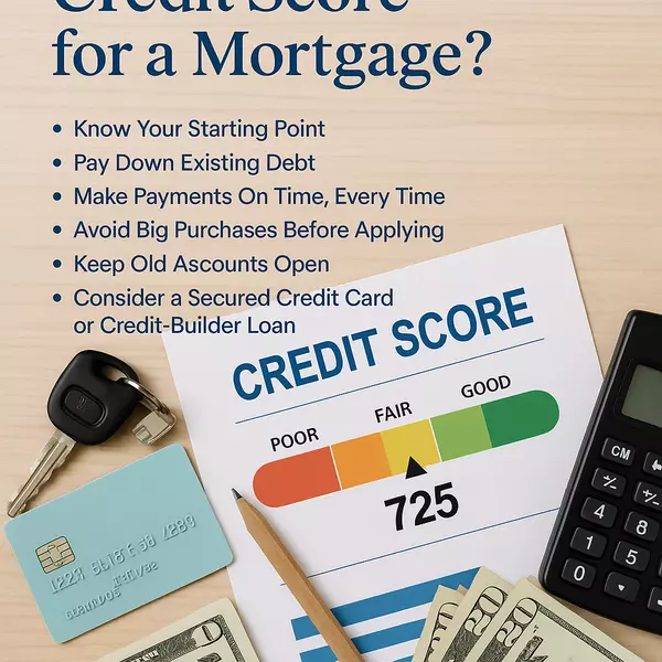 How do I improve my credit score for a mortgage?