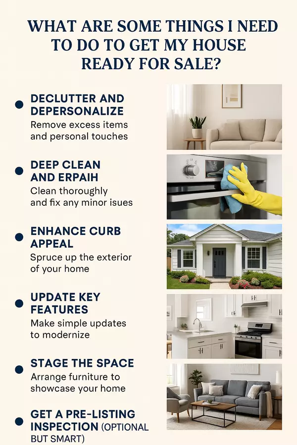 What Are Some Things I Need to Do to Get My House Ready for Sale?