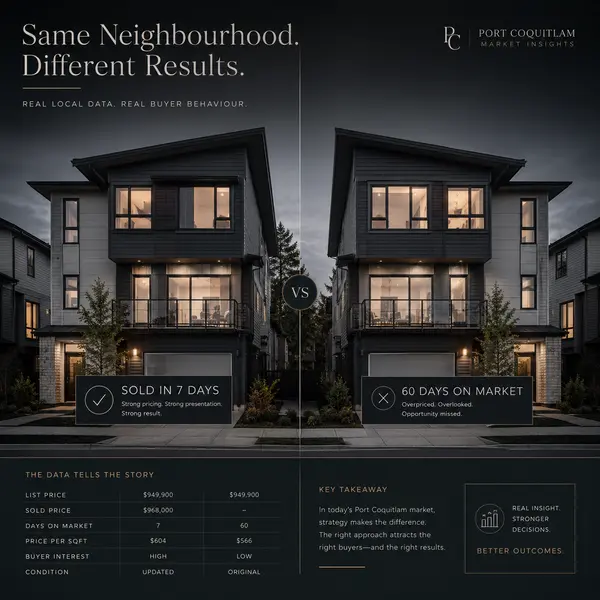 Why Some Townhomes in Port Coquitlam Sell in a Week While Others Sit for 60 Days