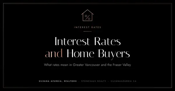 Understanding Interest Rates: What They Mean for Home Buyers in Greater Vancouver & The Fraser Valley,Silvana Azurdia