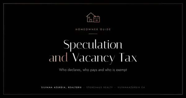 BC's Speculation and Vacancy Tax: Who Declares, Who Pays,Silvana Azurdia