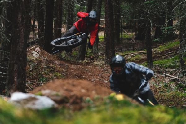 Harper Mountain bike trails near Pinantan Lake BC