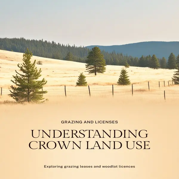 Grazing Licence vs Grazing Lease vs Woodlot Licence in BC: What Rural Buyers Near Kamloops Need to Know