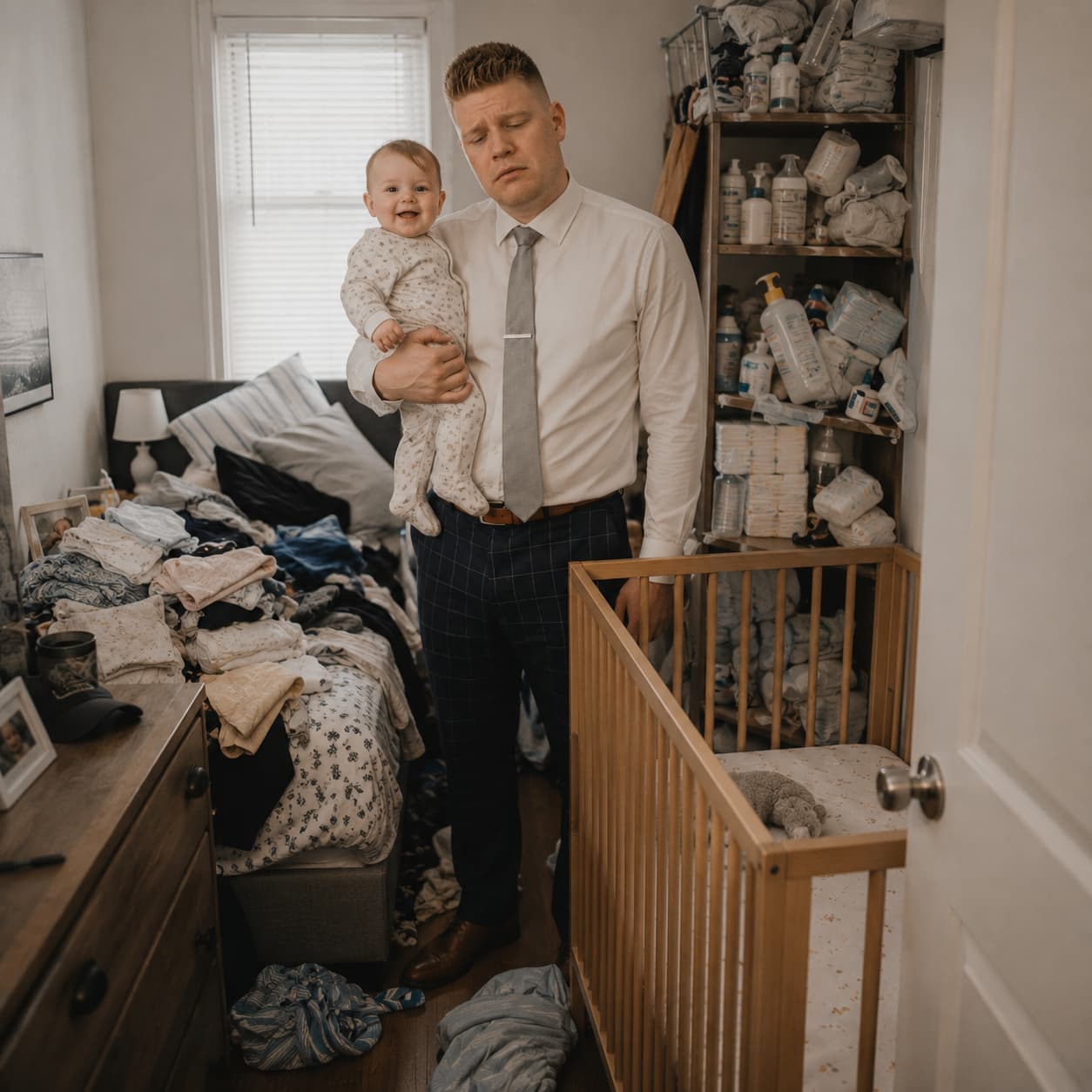 No room for a crib or nursery