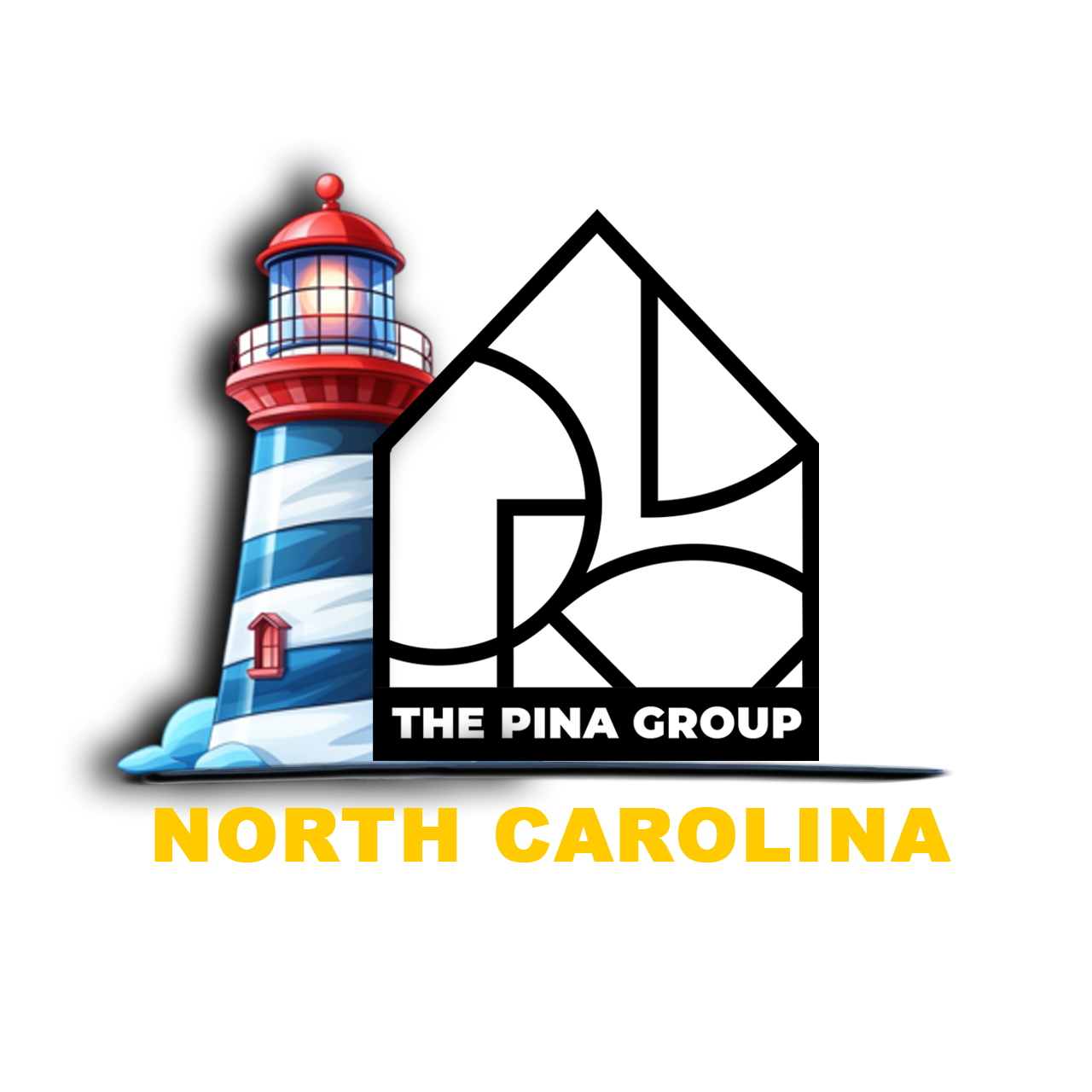 North Carolina logo with a lighthouse