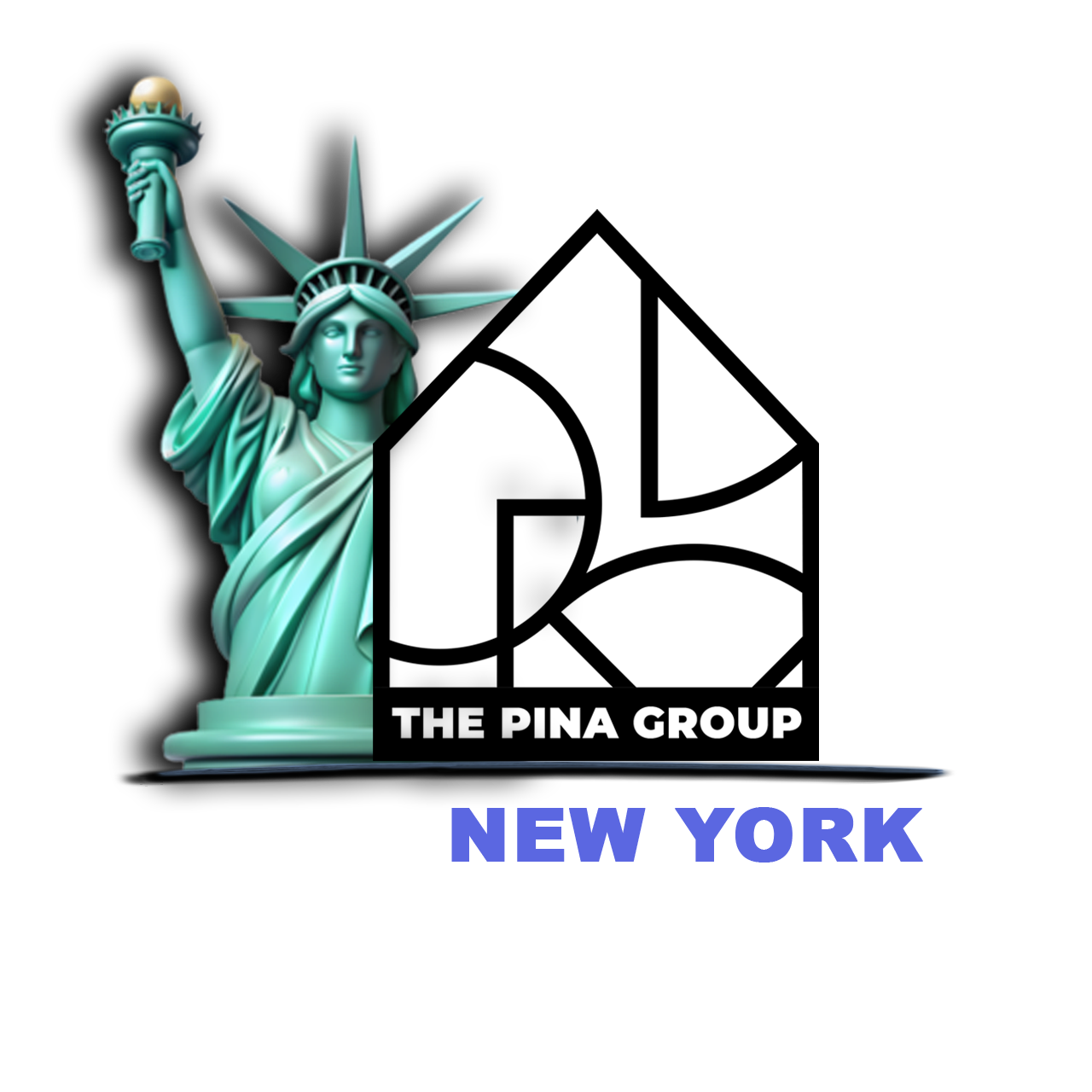 New York logo with the Statue of Liberty