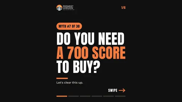 You Need a 700 Credit Score to Buy a House