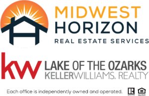 Midwest Horizon Real Estate Services and Keller Williams Lake of the Ozarks logo
