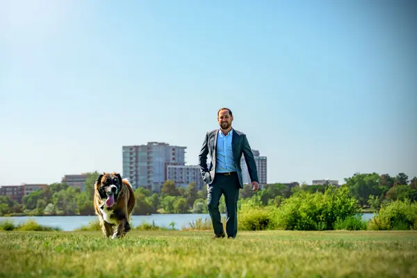 Walking with Winston