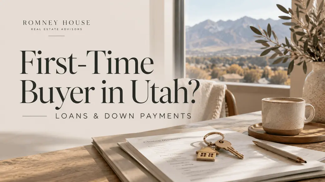 First-Time Buyer in Utah? Loans & Down Payments