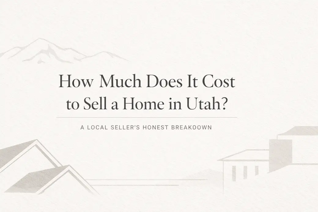 How Much Does It Cost to Sell a Home in Utah? A Local Seller’s Honest Breakdown