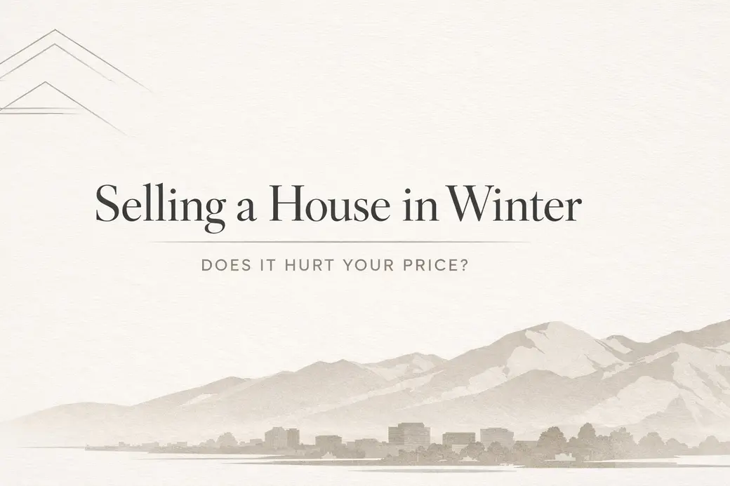 Selling a House in Winter in Utah: Does It Hurt Your Price?