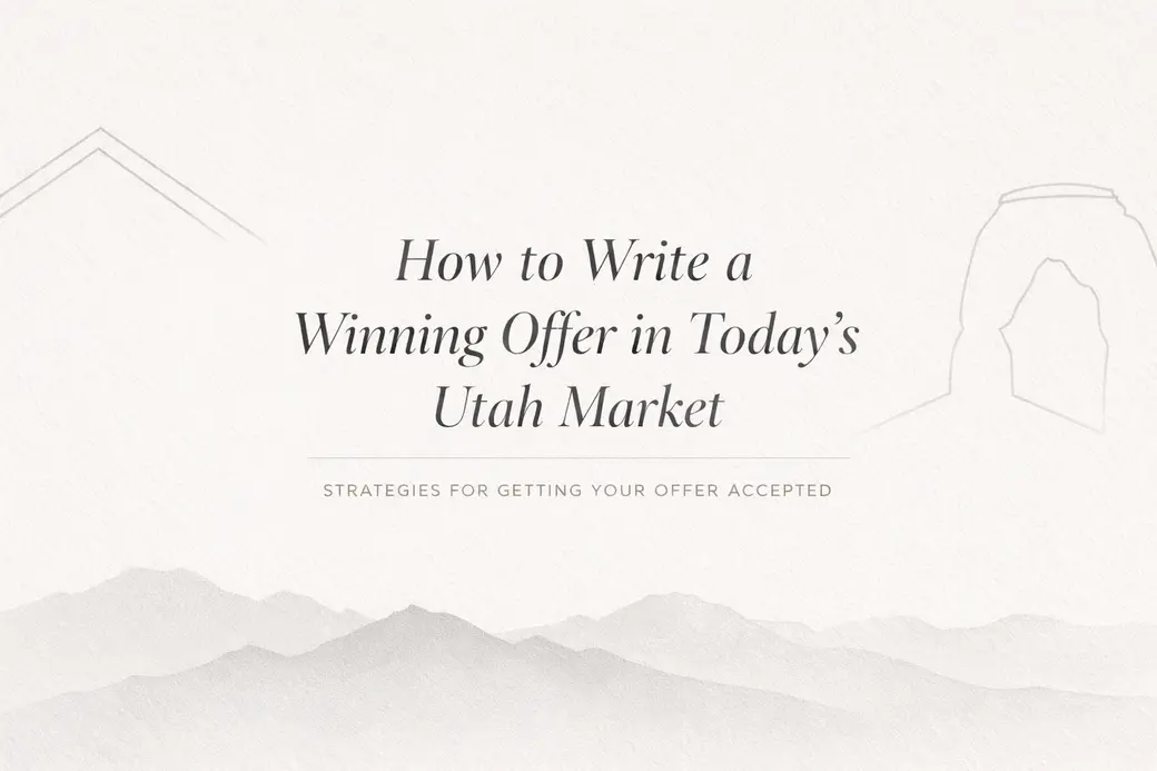 How to Write a Winning Offer in Today’s Utah Market: The Offer Strategy Northern Utah Realtors Are Quietly Using to Get Accepted