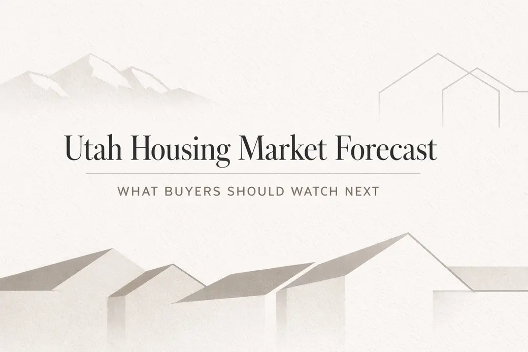 Utah Housing Market Forecast for Northern Utah Buyers: What People Are Quietly Noticing About the Next Phase of the Market