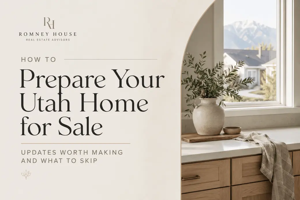How to Prepare Your Utah Home for Sale: Updates Worth Making and What to Skip