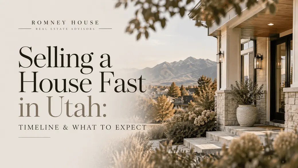 Selling a House Fast in Utah: Timeline & What to Expect
