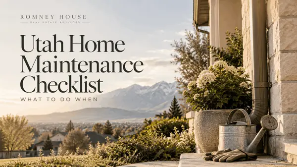 Utah Home Maintenance Checklist: What to Do When