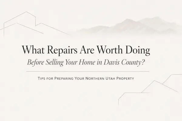 What Repairs Are Worth Doing Before Selling a Home in Davis County Utah? A Local Seller’s Guide to Preparing Your Northern Utah Home for the Market,Emma Romney