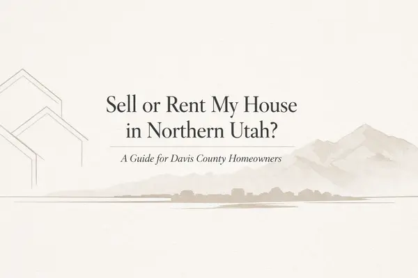Sell or Rent My House in Northern Utah? A Davis County Homeowner’s Guide to Making the Right Move