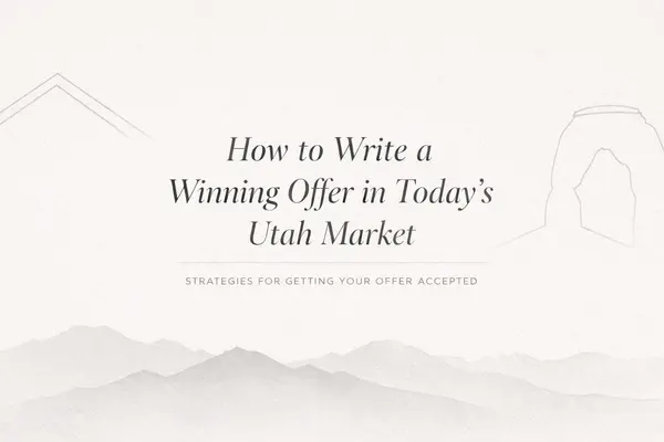 How to Write a Winning Offer in Today’s Utah Market: The Offer Strategy Northern Utah Realtors Are Quietly Using to Get Accepted