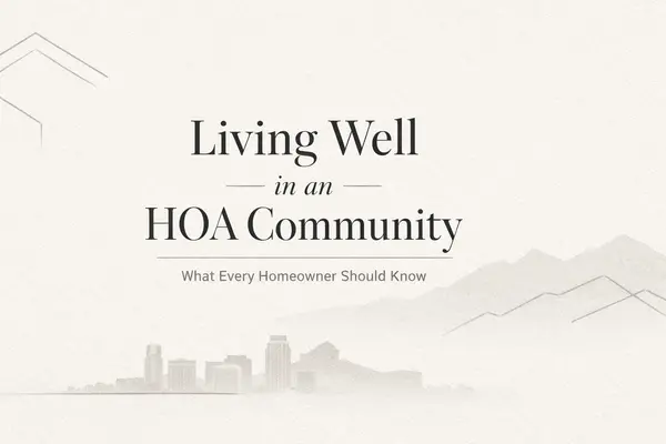 Living Well in an HOA Community in Northern Utah: What Every Homeowner Should Know,Emma Romney